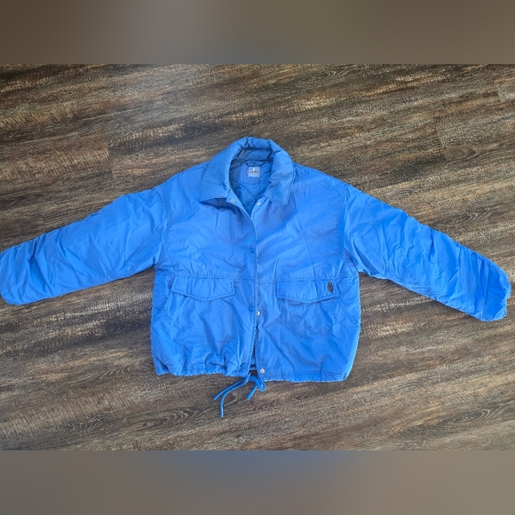 FP MOVEMENT Off the Bleachers Coaches Jacket Medium in Sapphire - Picture 8 of 8